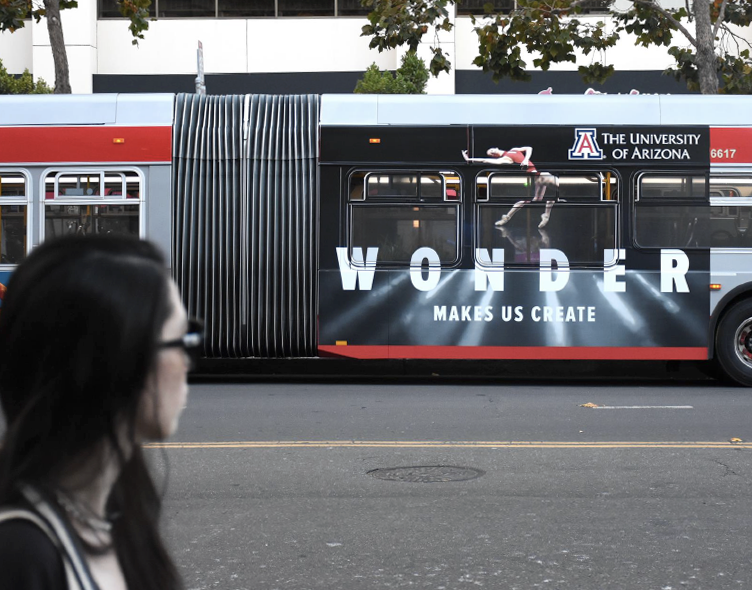 San Francisco Bus Wrap