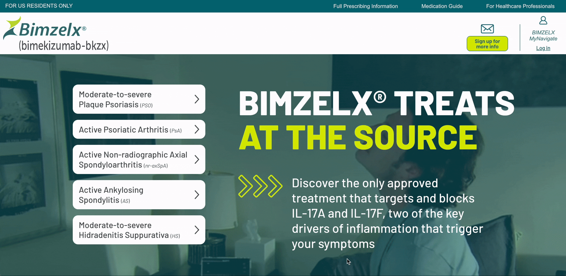 Bimzelx: All Indications // 1