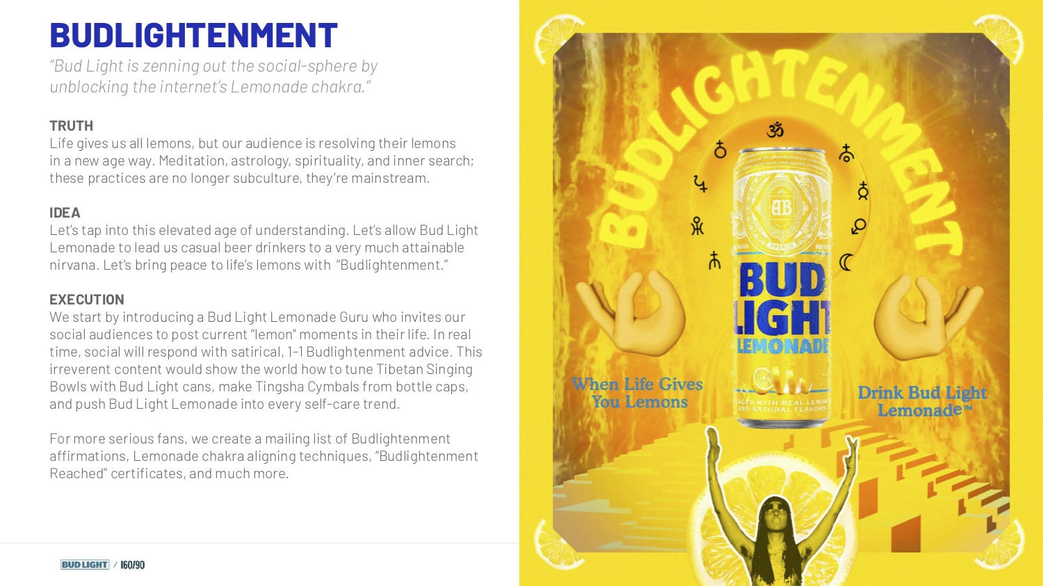 Pitch: Budlightenment