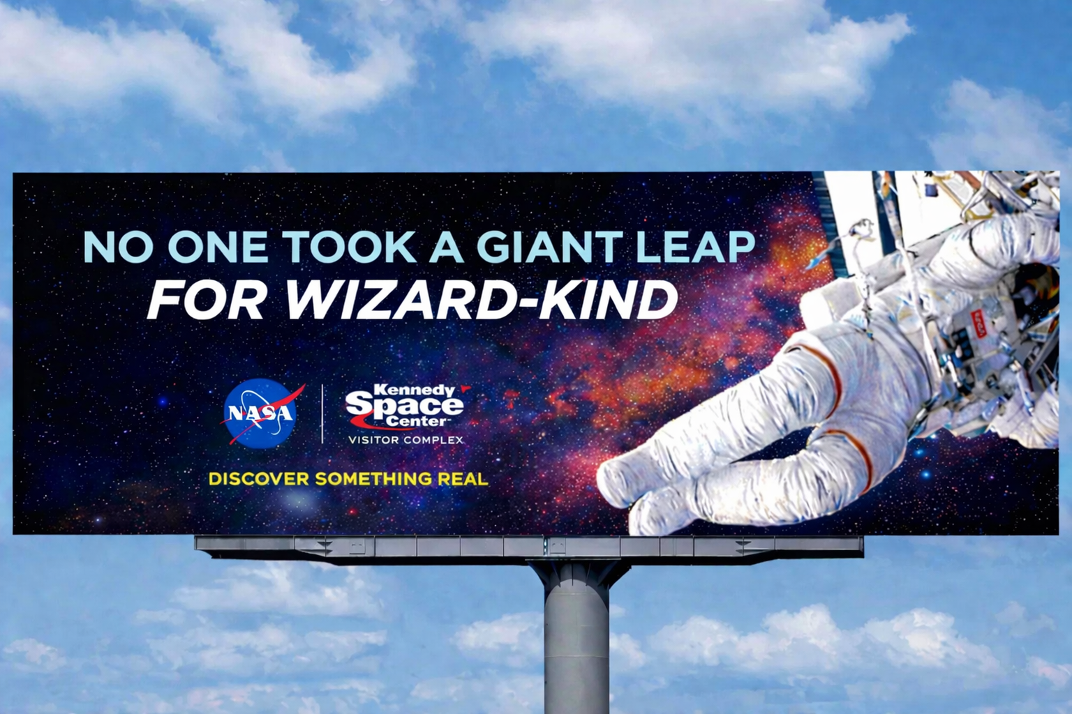 Test 40 billion horsepower, or would you prefer a broom.